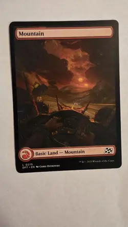 MTG: Aetherdrift Mountain Land Card (0275) Non-foil NM - Image 1