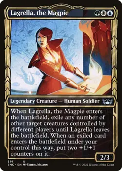 Lagrella, the Magpie - Streets of New Capenna (SNC) - MTG Rare English Non Foil - Image 1
