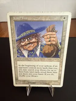 Land Tax - MTG - 4th Edition - Magic: The Gathering - Image 1