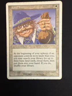 Land Tax - MTG - 4th Edition - Magic: The Gathering - Image 4