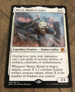 MTG Myrel, Shield of Argive - The Brothers' War (BRO) NM - Image 1