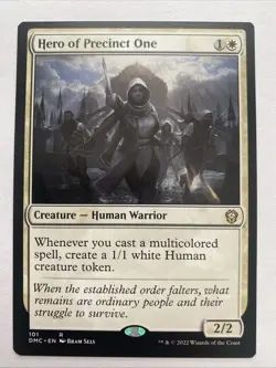 Hero of Precinct One - Commander: Dominaria United #101 MTG Magic The Gathering - Image 1