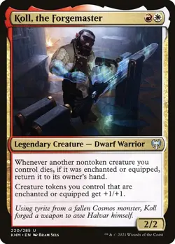 Koll, the Forgemaster - Kaldheim - MTG Rare English Non Foil - Image 1