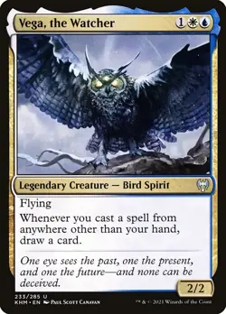Vega, the Watcher - Kaldheim - MTG Rare English Non Foil - Image 1