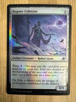1x Bygone Colossus - Foil NM Eng MTG - Edge of Eternities - Image 1