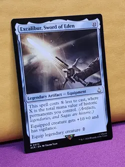 1x Excalibur, Sword of Eden, NM, ACR, Magic: the Gathering, MtG - Image 3