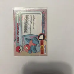 2000 Topps Pokemon TV #137 Porygon Foil Series 3 - Image 2