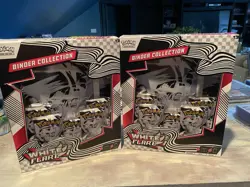 Pokemon TCG White Flare Binders Collection Sealed - Image 1
