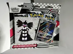 Pokemon White Flare SV10.5 3-Pack Tech Sticker Collection Brand New Sealed - Image 1