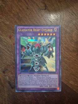 Yugioh Gladiator Beast Gyzarus DUSA-EN071 Ultra Rare 1st Ed NM - Image 1