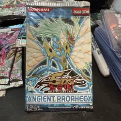 YUGIOH ANCIENT PROPHECY 5D's 1st Edition Sealed BOOSTER PACK UNWEIGHED - Image 1