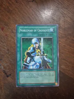 Yugioh - Nobleman of Crossout (SD3-EN017) - 1st Edition - LP/MP - Image 1