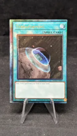 Terraforming RA04-EN084 Yugioh - Quarter Century Stampede -MISCUT- Ultimate Rare - Image 1