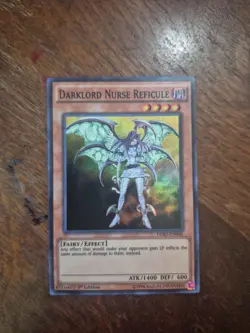 Yugioh Darklord Nurse Reficule DESO-EN048 Super Rare 1st Ed NM - Image 1