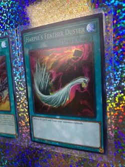 YuGiOh! EGS1-EN022 Harpie's Feather Duster; SDAZ-EN021 Branded Fusion - Image 3