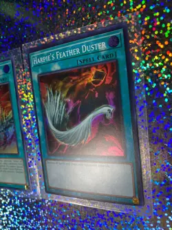 YuGiOh! EGS1-EN022 Harpie's Feather Duster; SDAZ-EN021 Branded Fusion - Image 4