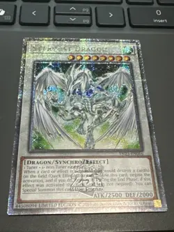 Yugioh Stardust Dragon TN23-EN016 Quarter Century Rare Limited Edition NM - Image 1