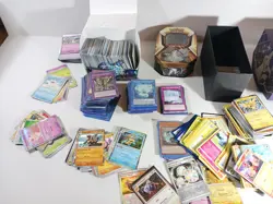 Pokemon Yugioh Card Lot 4 Pounds AS-IS Wear Mixed Various Regular Holo Foil - Image 2