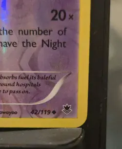 Lampent 42/119 Phantom Forces Reverse Holo Uncommon Pokemon Card LP - Image 4