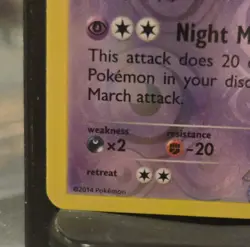 Lampent 42/119 Phantom Forces Reverse Holo Uncommon Pokemon Card LP - Image 5