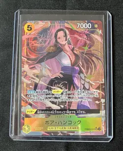 Boa Hancock SR Parallel PRB02-017 Japanese ONE PIECE Card The Best Vol.2 - NM - Image 1
