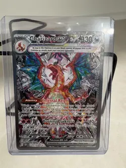 Pokemon TCG Charizard EX Obsidian Flames Special Illustration Card 223/197 MINT - Image 1