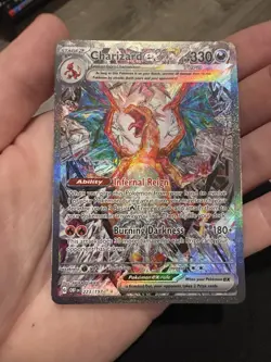 Pokemon TCG Charizard EX Obsidian Flames Special Illustration Card 223/197 MINT - Image 3