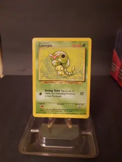 Pokemon Card Caterpie 045/102 Base Set Regular ( MINT ) - Image 2