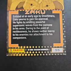Naruto Ninja Ranks 55 Panini Card CCG TCG Rare 2002 Zaku - Image 3