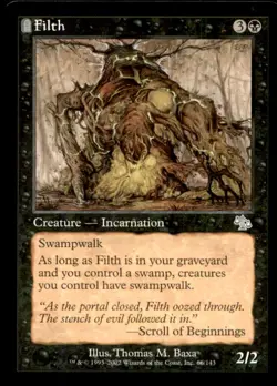 MTG Filth LP Light Play Judgment [1042] - Image 1
