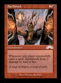 MTG Spellshock LP Light Play Exodus [1028] - Image 1