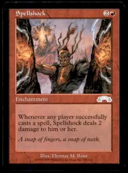 MTG Spellshock LP Light Play Exodus [1024] - Image 1