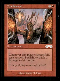 MTG Spellshock LP Light Play Exodus [1025] - Image 1