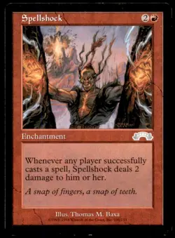 MTG Spellshock LP Light Play Exodus [1027] - Image 1