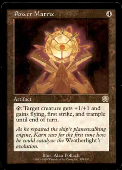 MTG Power Matrix LP Light Play Mercadian Masques [1077] - Image 1