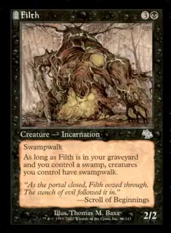 MTG Filth LP Light Play Judgment [1043] - Image 1