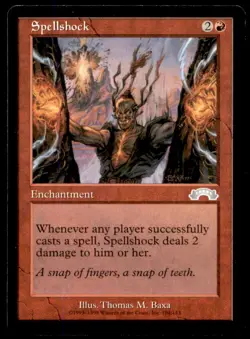 MTG Spellshock LP Light Play Exodus [1030] - Image 1