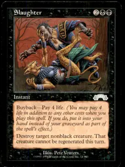 MTG Slaughter LP Light Play Exodus [1036] - Image 1