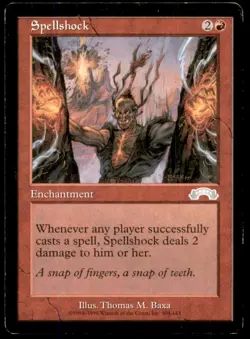 MTG Spellshock LP Light Play Exodus [1026] - Image 1