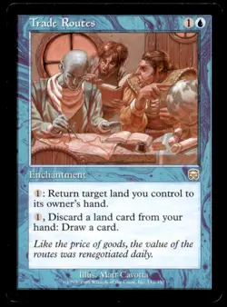 MTG Trade Routes LP Light Play Mercadian Masques [1078] - Image 1