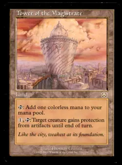 MTG Tower of the Magistrate LP Light Play Mercadian Masques [1072] - Image 1