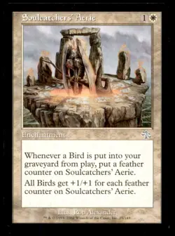 MTG Soulcatchers' Aerie LP Light Play Judgment [1041] - Image 1