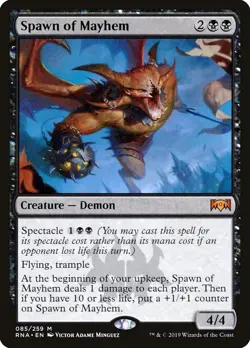 Spawn of Mayhem | MTG Guilds of Ravnica #085 | M/NM - Image 1