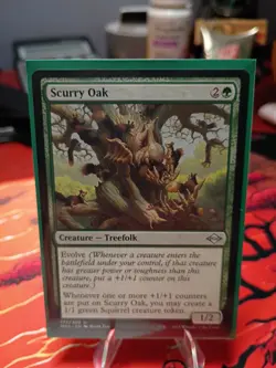 MTG Magic the Gathering Scurry Oak (172/765) Modern Horizons 2 LP - Image 1