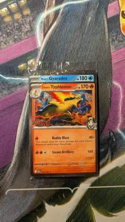 SEALED Pokemon TCG - Destined Rivals Prerelease Staff Promos Set of 4 - Image 3