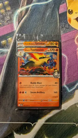 SEALED Pokemon TCG - Destined Rivals Prerelease Staff Promos Set of 4 - Image 4