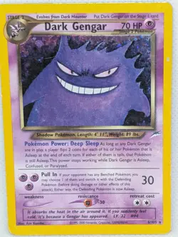 Dark Gengar 6/105 Neo Destiny Holo Ultra Rare Pokemon TCG Nintendo WOTC MP - Image 1