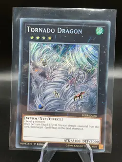 Yugioh TCG - Tornado Dragon - BLRR-EN084 - Secret Rare - 1st Edition - Image 1