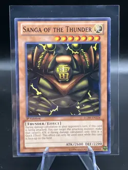 Sanga Of The Thunder - 1st Edition LCJW-EN224 - LP - YuGiOh - Image 1