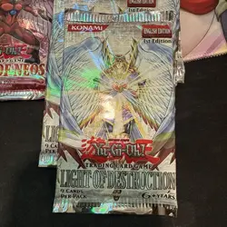 Yu-Gi-Oh! yugioh LIGHT OF DESTRUCTION LODT 1st Edition Booster Pack Sealed - Image 1